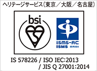 ISO27001　情報セキュリティマネジメントシステム